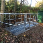 Open Mesh Decking & Handrail